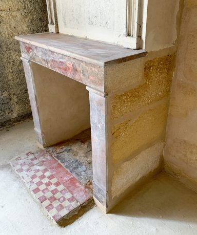 Restauration d'une cheminée Restauration d'une cheminée en pierre et en marbre